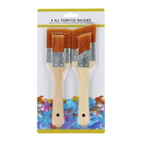 All-Purpose Paint Brushes Set 4-Piece