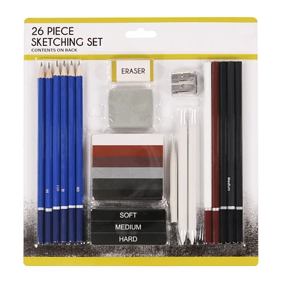 26-Piece Artist's Sketching Set