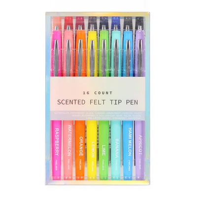 scented felt tip pens 16-count