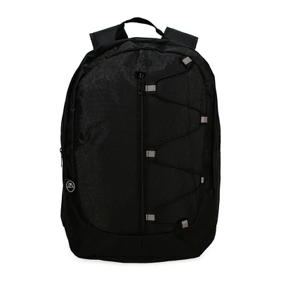 asymmetrical bungee cord backpack 16in