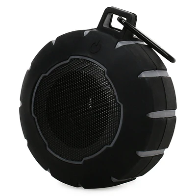 Clip-On Bluetooth® Speaker With Led Lights & Splash-Proof Protection