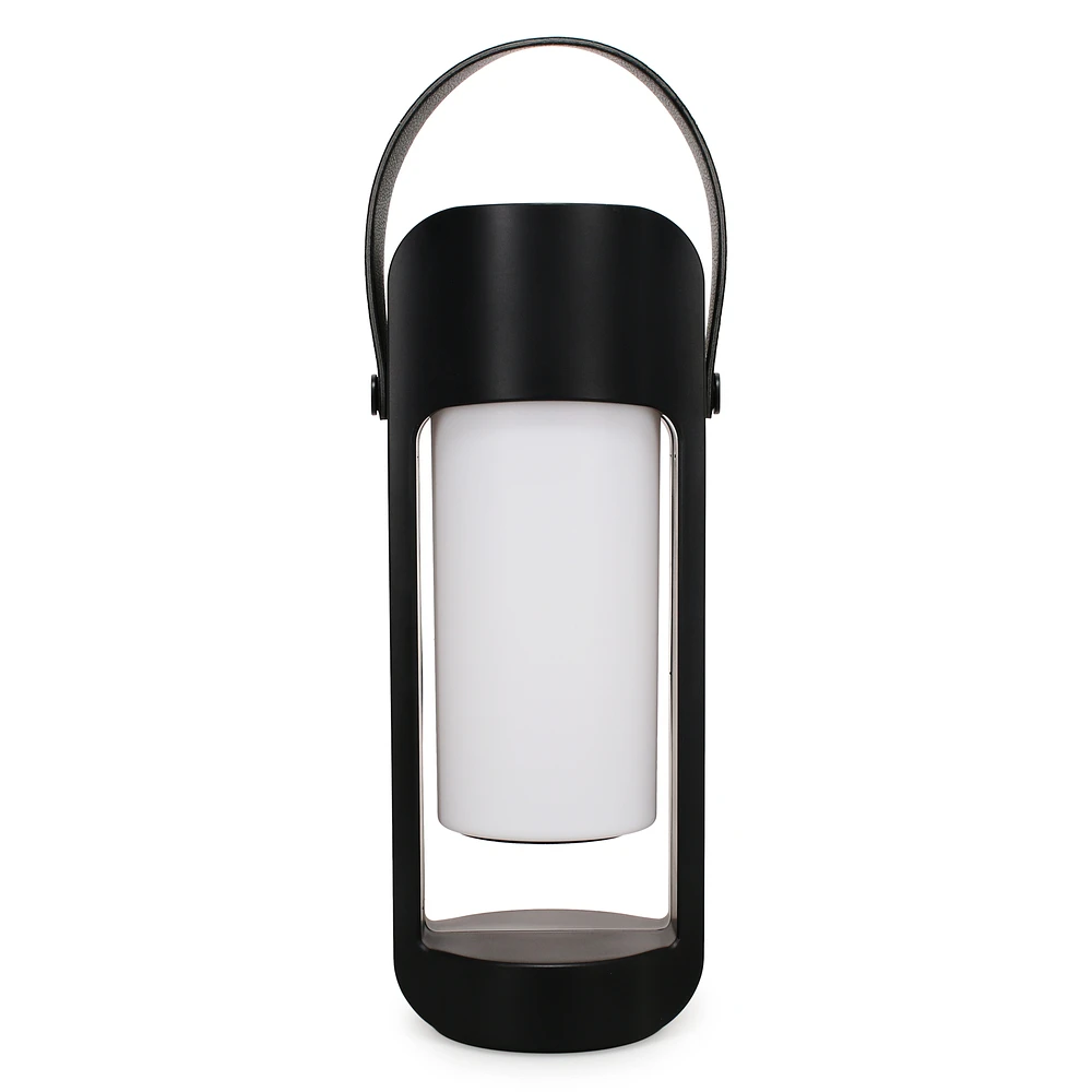 LED lantern bluetooth® speaker w/ flickering flame effect