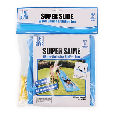 super slide 12ft water
