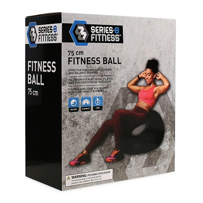 series-8 fitness™ yoga & exercise ball 75cm/29.5in