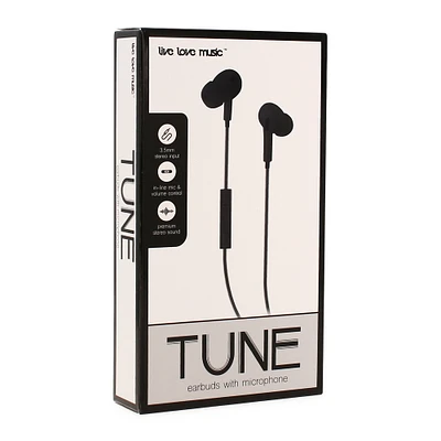 Tune Wired Earbuds W/ Microphone