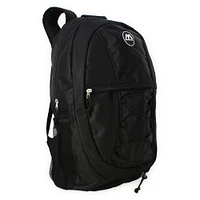 black bungee cord ripcord backpack 17in