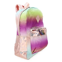 metallic ombre backpack 16in