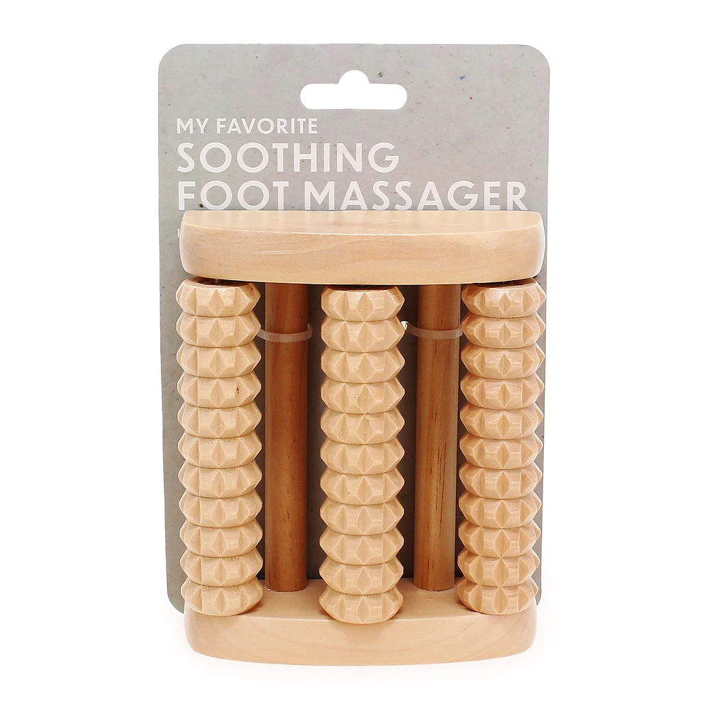 Wooden Foot Massager