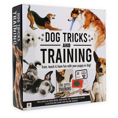 Dog Tricks & Training Kit With Book