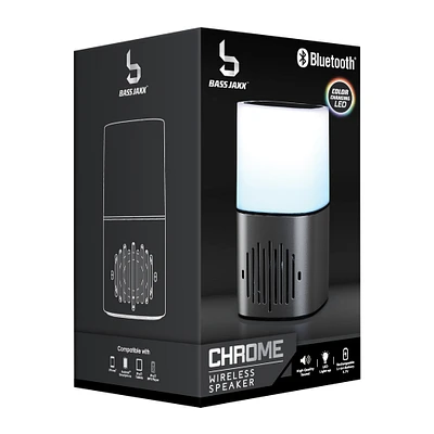 Chrome Led Bluetooth® Speaker