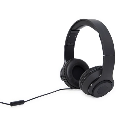 ultramax adjustable over-ear headphones with built-in microphone