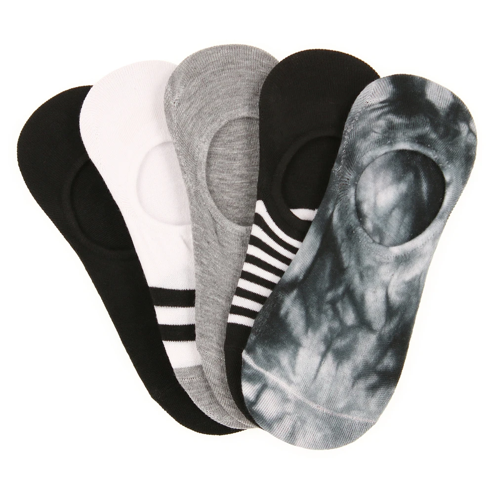 Ladies Spacedye Sneaker Socks 5-Pack