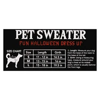 cute halloween pet sweater