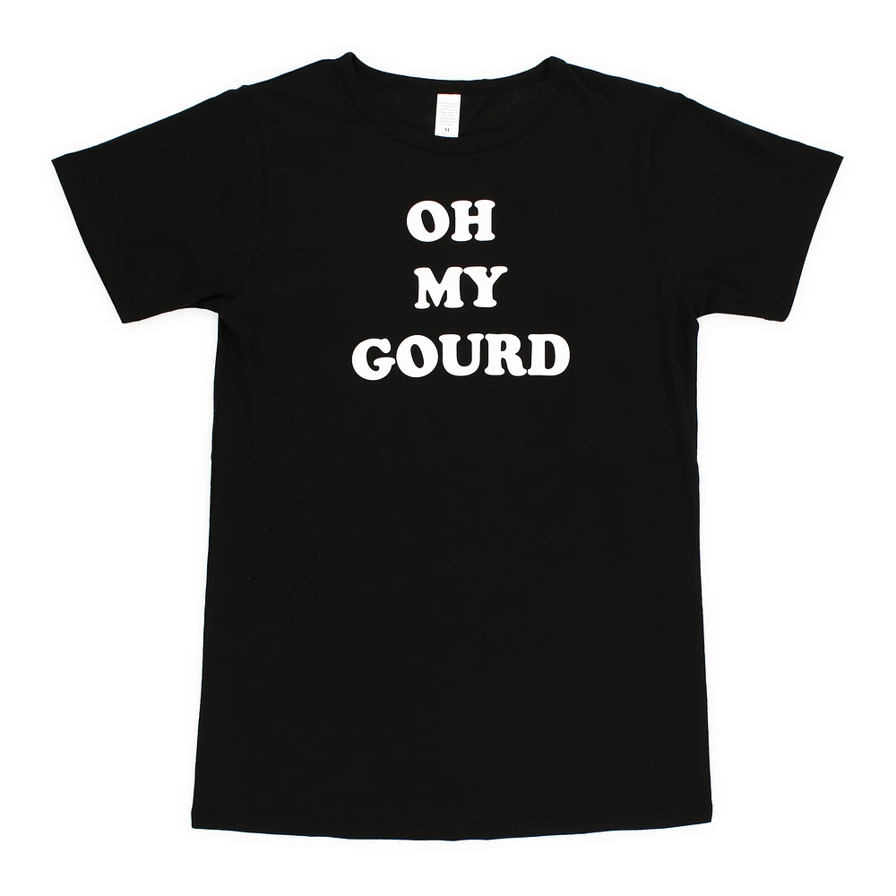 juniors 'oh my gourd' graphic tee