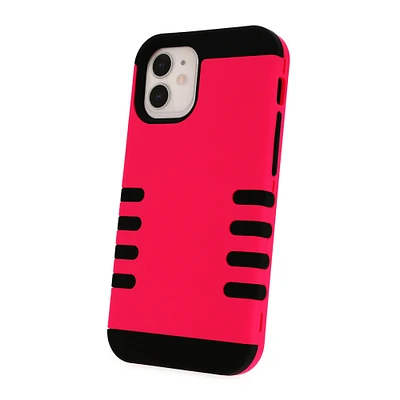 iPhone 12 mini wireless charge compatible pink phone case