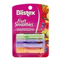 blistex fruit smoothies flavored lip balm 3-pack