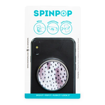 spin-pop phone grip, series 9