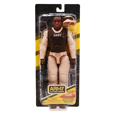poseable army action figure 12in