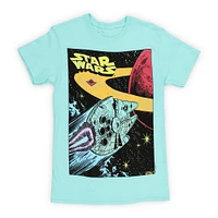 star wars comic book millennium falcon graphic tee