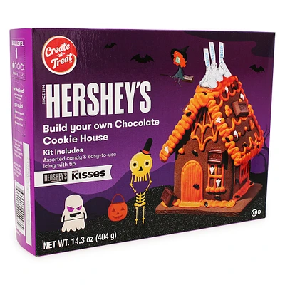 hershey's chocolate halloween cookie house kit 14.3oz
