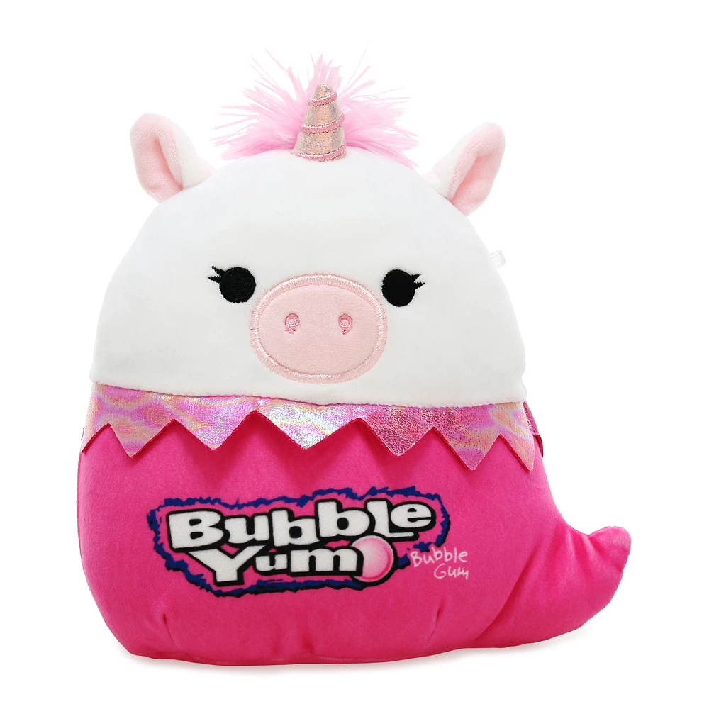 hershey's candy squishmallows bubble yum unicorn 6.5in