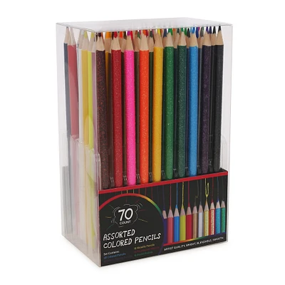 colored pencils 70-count set