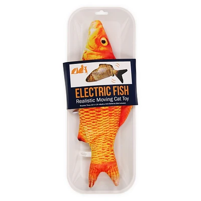 electric flopping fish cat toy