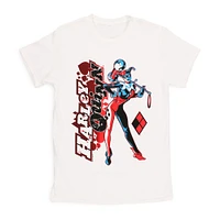 retro harley quinn graphic tee