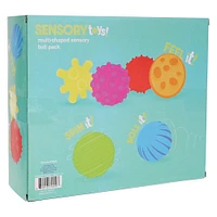 sensory toys multi-shaped sensory ball 6-pack