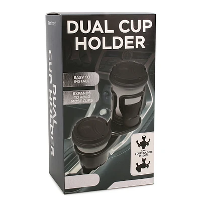 dual expandable car cup holder