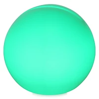 glow ball LED color change orb light with remote 6in