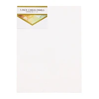 canvas panels 5-pack, 9in x 12in