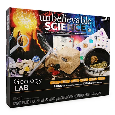 unbelievable science geology lab activity kit