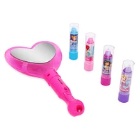 Disney Princess light-up hand mirror & lip balm set
