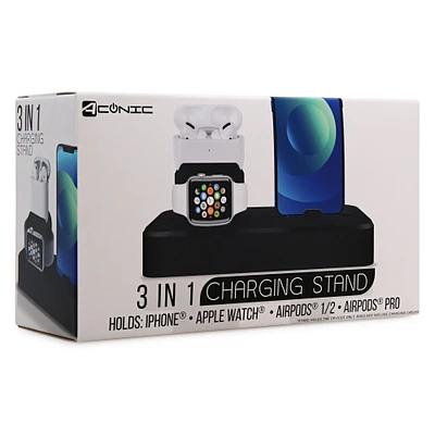 3-in-1 charging stand for multiple devices