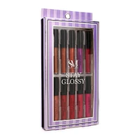 smoke & mirrors stay glossy 12-piece lip gloss set