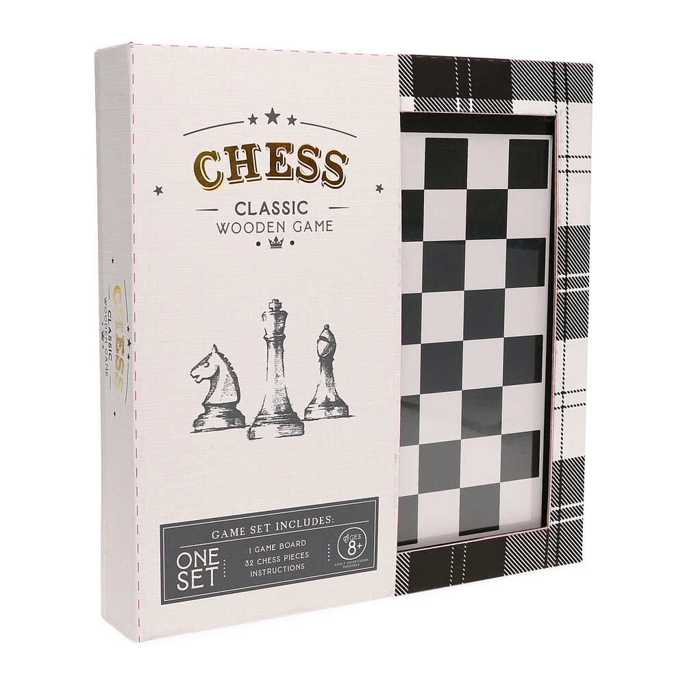 Five Below Chess classic wooden game | Hamilton Place