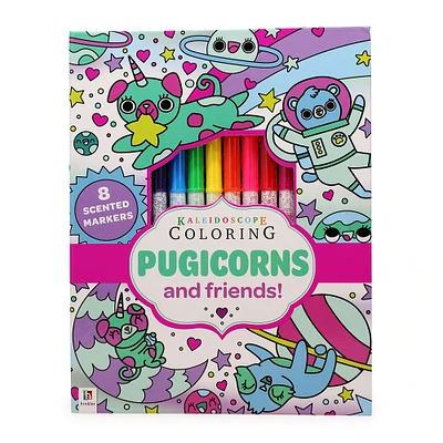 pugicorns and friends coloring book