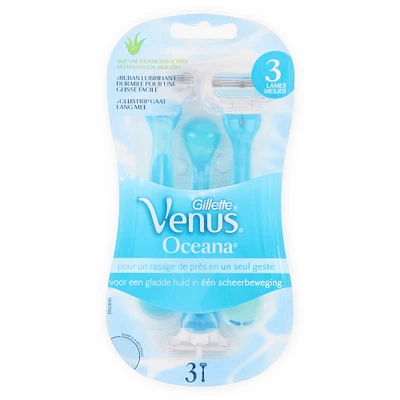 gillette® venus® oceana® razors 3-count