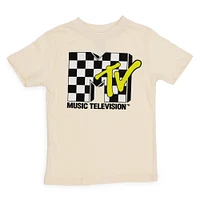 kid's mtv™ logo graphic tee