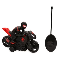 marvel® spider-man™ miles morales motorbike remote control toy
