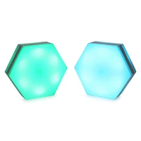 hexalites multi-color touch-activated LED mood lights 2-pack