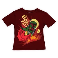 kid's boba fett bounty hunter graphic tee