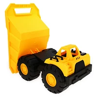 dump truck friction-powered construction toy