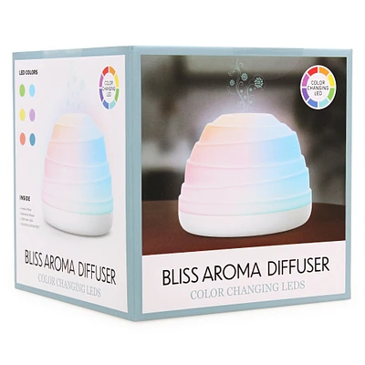 bliss aroma diffuser w/ color changing LEDs