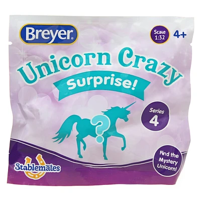 breyer® stablemates unicorn crazy surprise! blind bag figure