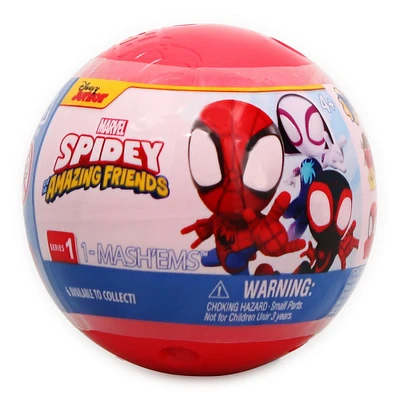 spidey and his amazing friends™ mash'ems™ series 6 blind bag toy