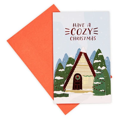 'dino-mite christmas' holiday greeting card w/ envelope