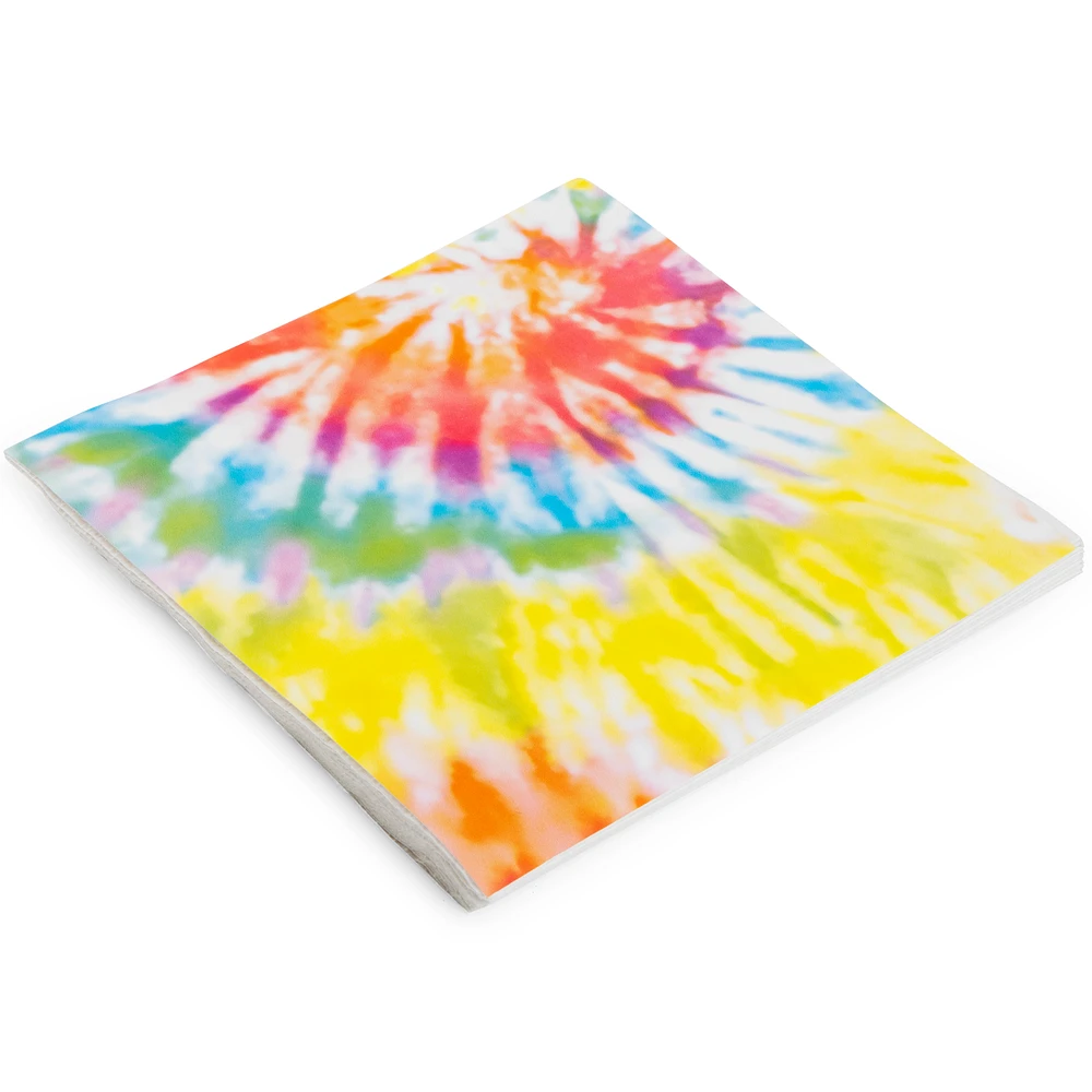 Tie Dye Paper Napkins 16-Count