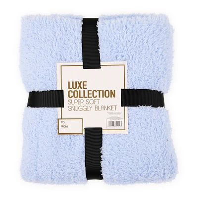luxe collection super-soft snuggly blanket
